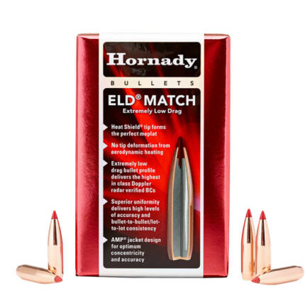 HORNADY 22CAL 75GR ELD MATCH 100CT 22791