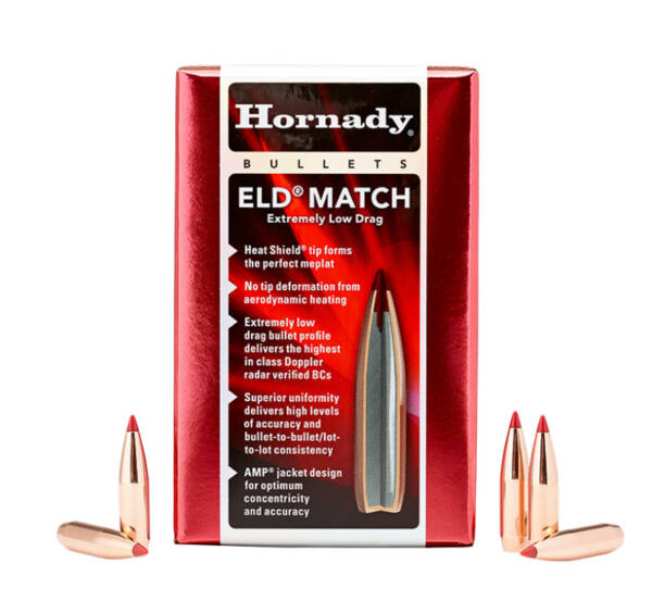 HORNADY 22CAL 75GR ELD MATCH 100CT 22791