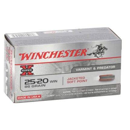 WINCHESTER 25-20 WIN 86GR SP