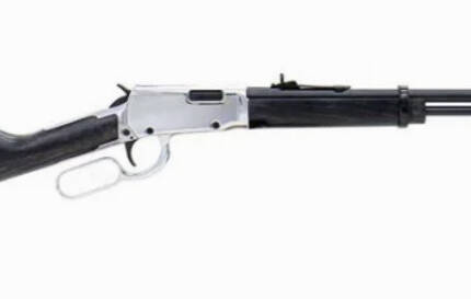ROSSI 22LR RIO BRAVO BLK/WOOD 18IN 15RD EN12 LEVER