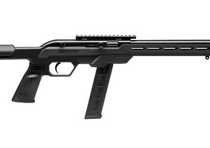 SAVAGE 22LR 64 PRECISION DARK EARTH 16.5IN SEMI #45125