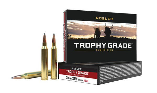NOSLER 7MM STW 175GR ABLR TROPHY GRADE