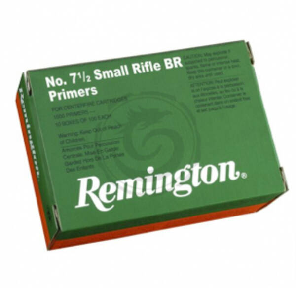 REM 7-1/2 SM RIFLE PRIMERS