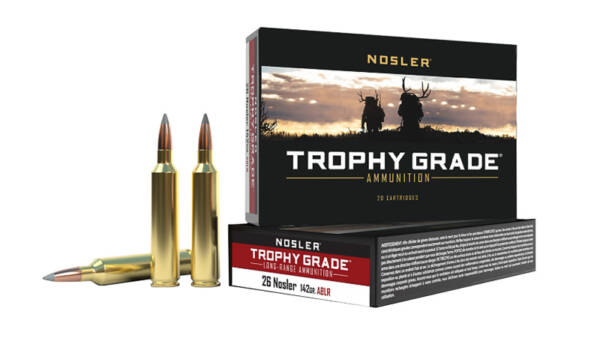 NOSLER 26 NOSLER 142GR ABLR TROPHY GRADE