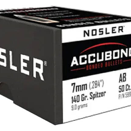 NOSLER 7MM 140GR ACCUBOND BULLET 50CT