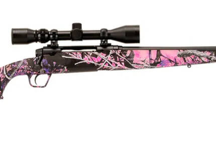 SAVAGE 243WIN AXIS XP MUDDY GIRL W/SCOPE 20IN #57272