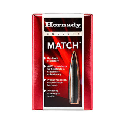 HORNADY 22CAL 53GR HP MATCH 100CT 2250