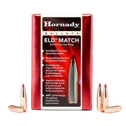 HORNADY 6.5MM 120GR ELD MATCH 100CT 26175