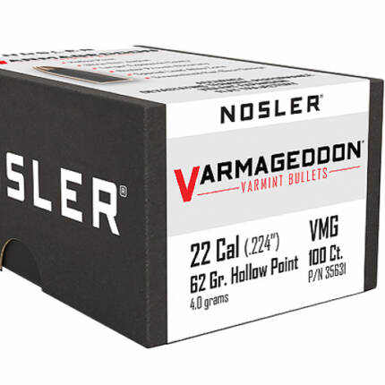 NOSLER 22CAL 62GR FBHP BULLET