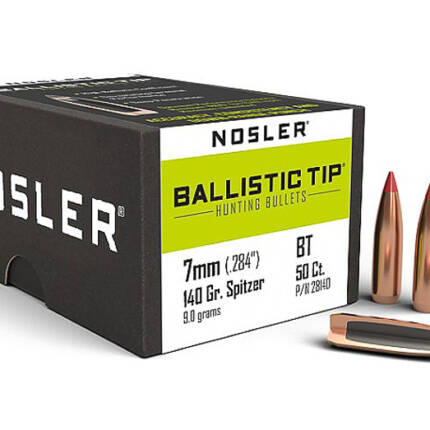 NOSLER 7MM 140GR BALLISTIC BULLET