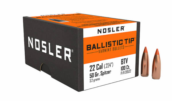 VARMINT 22CAL 50GR BALLISTIC BULLET
