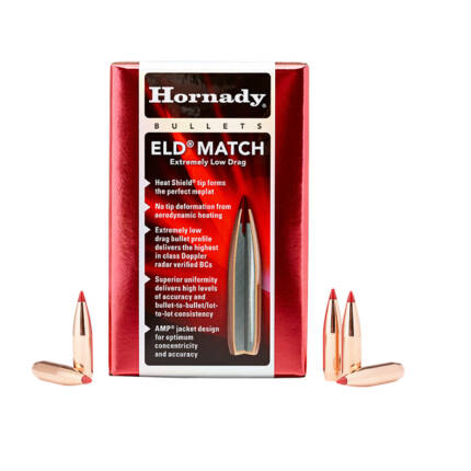 HORNADY 338CAL 285GR ELD MATCH 50CT 33381