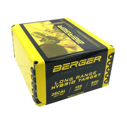 25CAL 135GR LR HYBRID TARGET 500CT