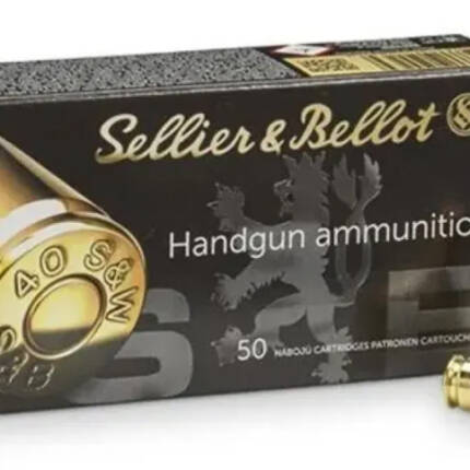 S&B 40S&W 180GR FMJ AMMO