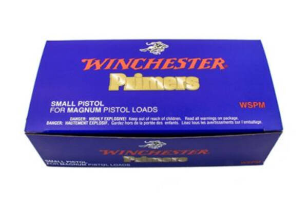 WIN SM PISTOL MAG PRIMERS 100PC