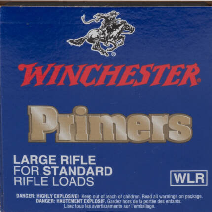 WIN LG RIFLE PRIMERS WMGLR 100PC