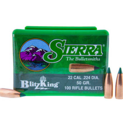 SIERRA 22CAL 50GR BLITZKING BULLET