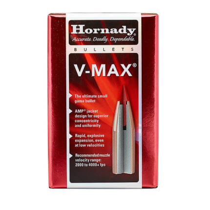 HORNADY 22CAL 50GR V-MAX 250CT 22616