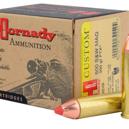 HORNADY 500S&W FTX MAG 300GR