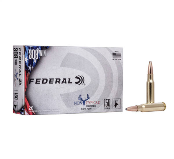 FEDERAL 308 WIN 180GR SP NON-TYPICAL