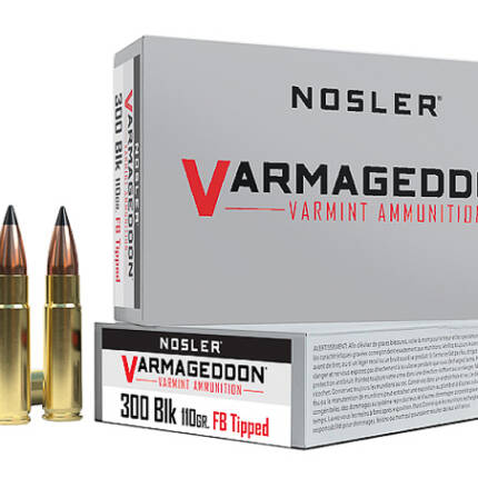 NOSLER 300AAC 110GR BLACKOUT