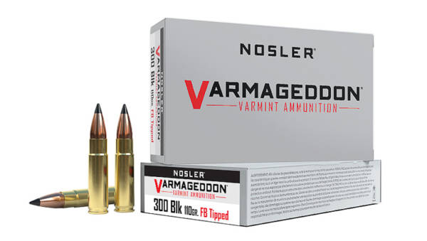 NOSLER 300AAC 110GR BLACKOUT
