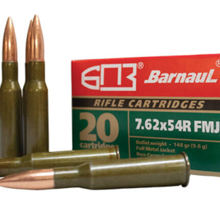 BARNAUL 7.62x54 203GR SP AMMO