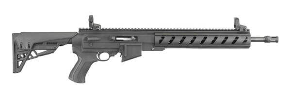 RUGER 22LR LH 10/22 COMPETITION GRAY 16IN SEMI #31110