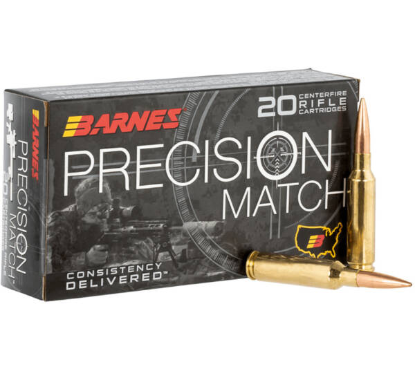BARNES 6.5MM PRC 145GR OTM BT PRECISION MATCH