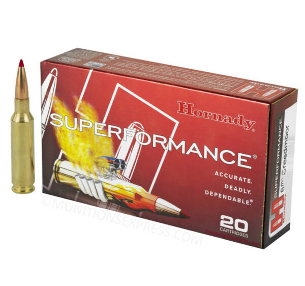 HORNADY 6MM CM 90GR CX SUPERFORMANCE