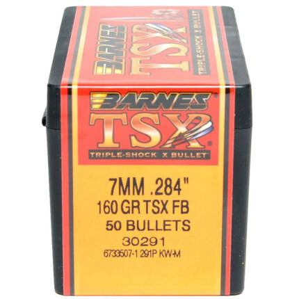 BARNES 7MM 160GR TSX FB 50CT 30291
