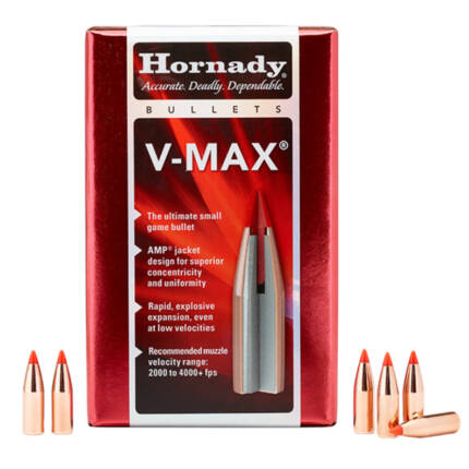 HORNADY 20CAL 32GR V-MAX 100CT 22004