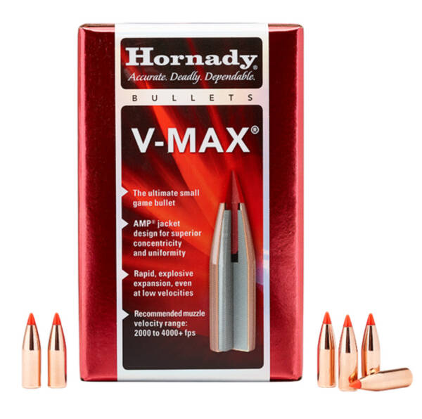 HORNADY 20CAL 32GR V-MAX 100CT 22004