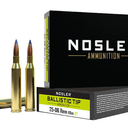 NOSLER BLT 25CAL 115GRN BALLISTIC TIP