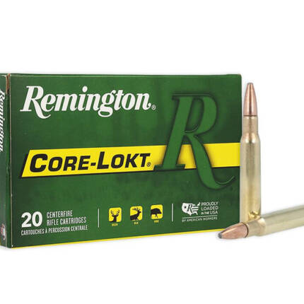 REMINGTON 6MM REM 100GR CORE-LOKT PSP