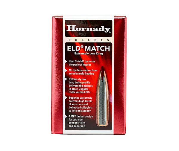 HORNADY 6.5MM 147GR ELD MATCH 100CT 26333