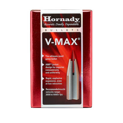 HORNADY 6.5MM 95GR V-MAX 100CT 22601