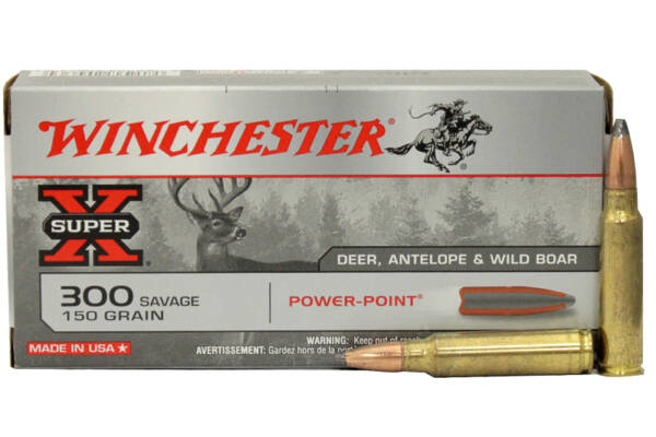 WINCHESTER 300 SAVAGE 150GR SUPERX