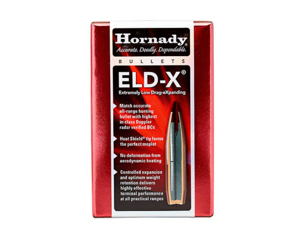 HORNADY 6MM CM 103GR ELD-X PRECISION HUNTER