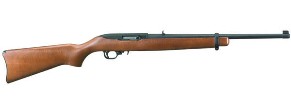 RUGER 22LR 10/22 CARBINE WOOD W/SIGHTS 18.5IN SEMI #1103