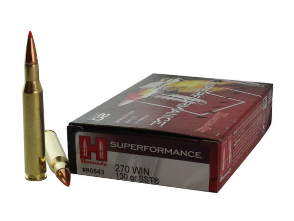 HORNADY 270 WIN 130GR SST SUPERFORMANCE