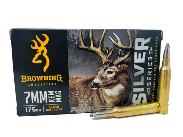 BROWNING 7MM REM MAG 175GR PSP SILVER SERIES