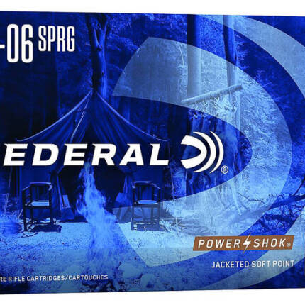 FEDERAL 30-06 SPRG 180GR JSP POWER SHOK