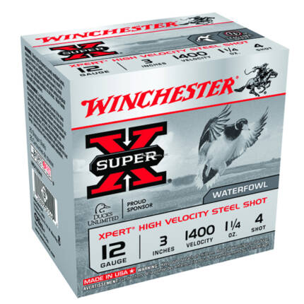 12 GAUGE 3-IN #4 SHOT 25-PK