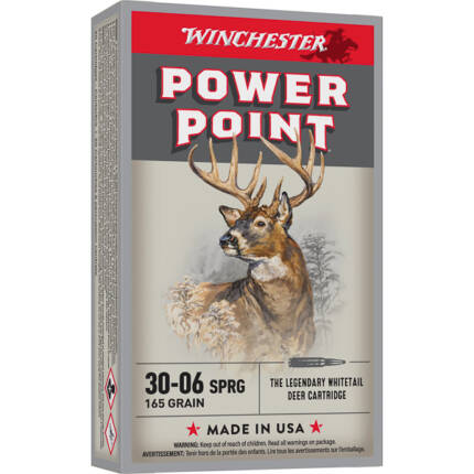 WINCHESTER 30-06 SPRG 165GR POWERPOINT
