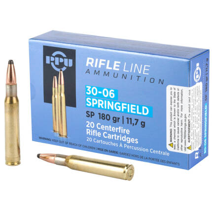 PPU 30-06 SPRG 180GR SP