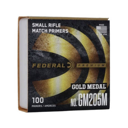 FEDERAL GM SMALL RIFLE PRIMERS 100PK