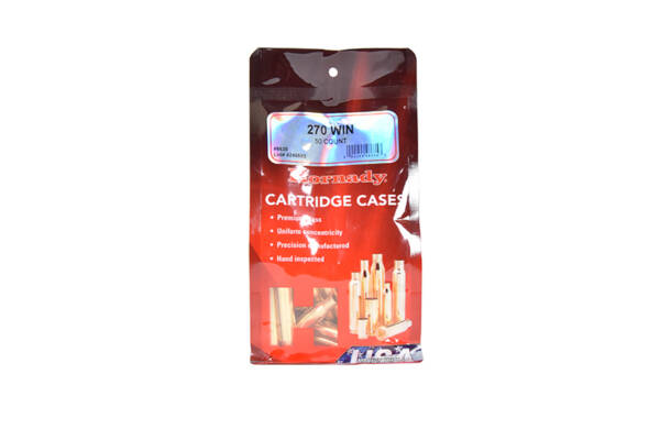 HORNADY 270 WIN BRASS 50CT #8635