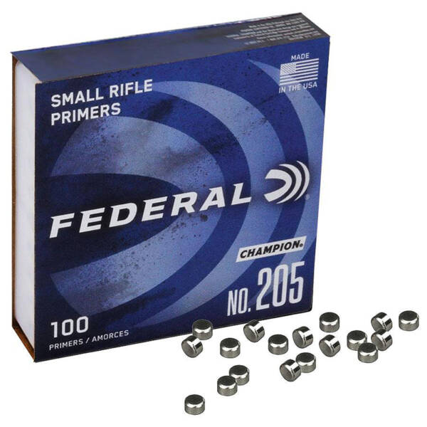 FEDERAL 205 SMALL RIFLE PRIMER