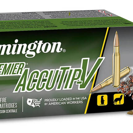 REMINGTON 17REM FIREBALL 20GR PREMIER ACCUTIP-V 20CT